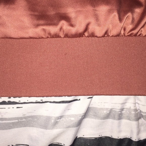 ROSE GOLD ADIDAS ORIGINALS BOMBER JACKET - Picture 5 of 6